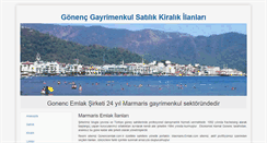 Desktop Screenshot of marmaris-emlak.com