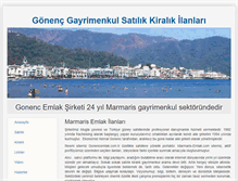 Tablet Screenshot of marmaris-emlak.com